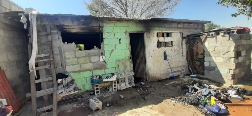 Se quema casa en la ‘Inde’