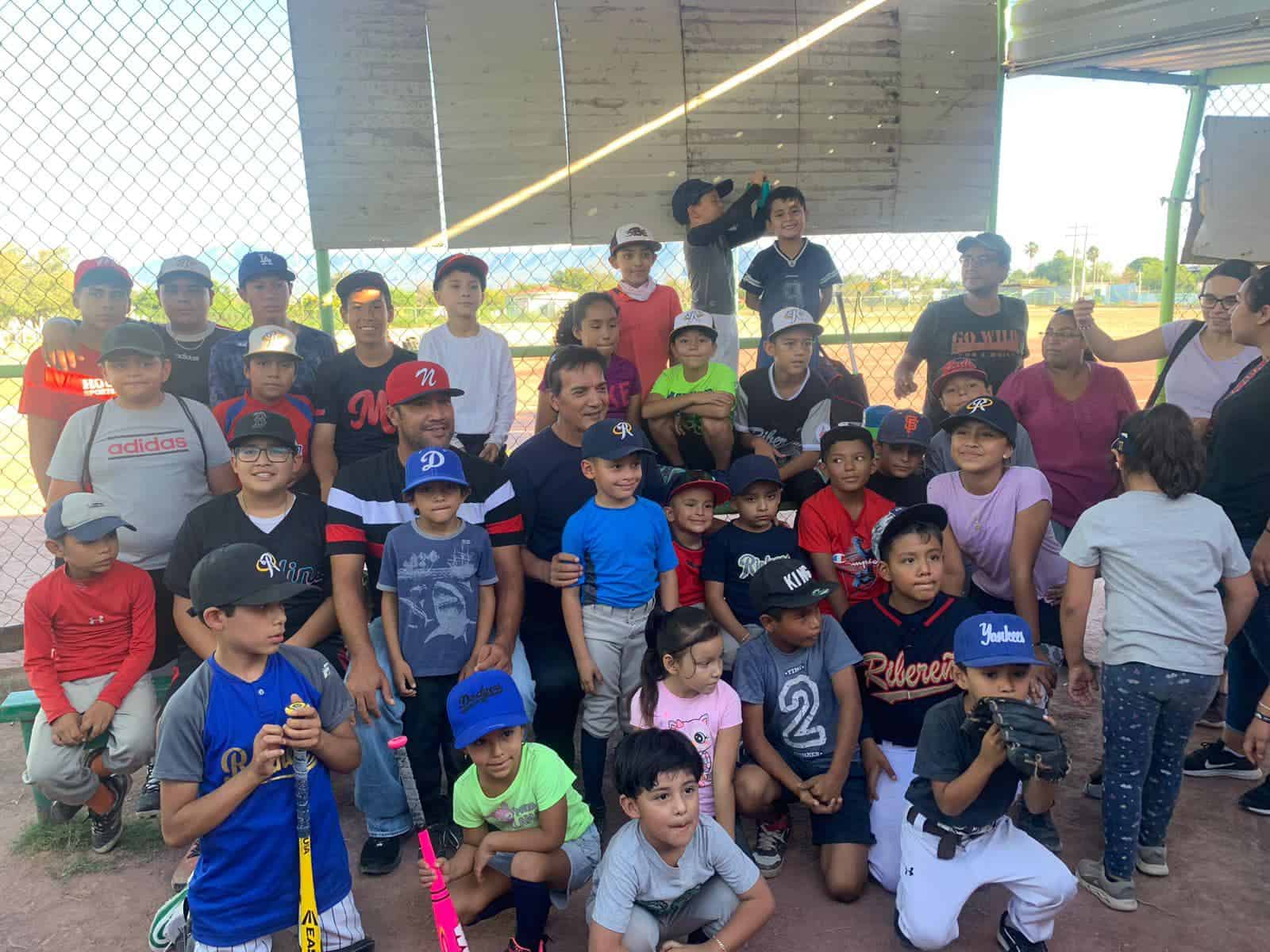 Dejo talento Ricardo Sáenz, con peloteritos de Frontera