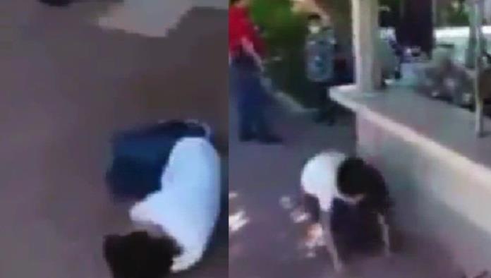 Triste realidad: Realizan simulacro de balacera en primaria de Guaymas