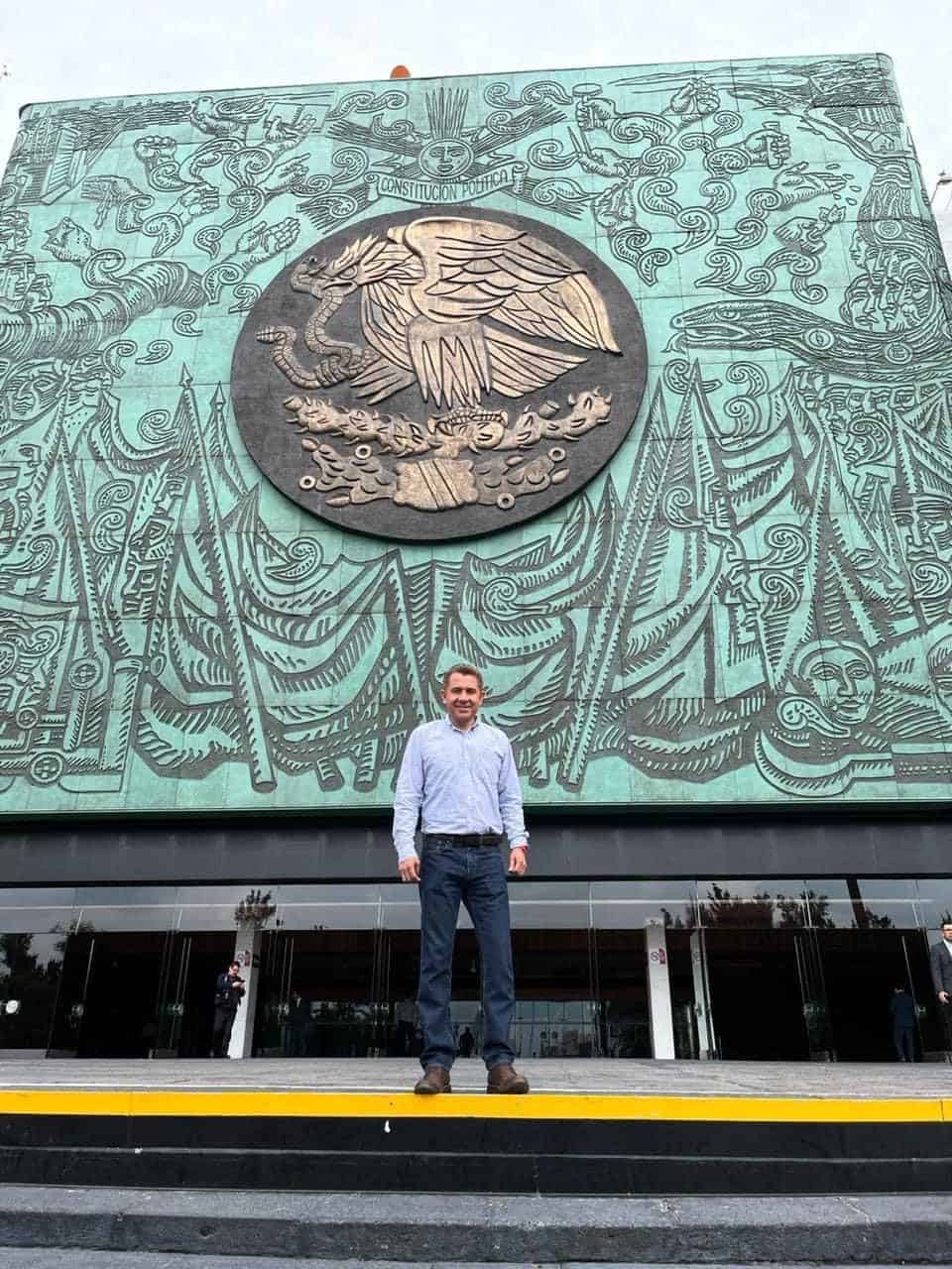 Visita Hugo Lozano Congreso Federal