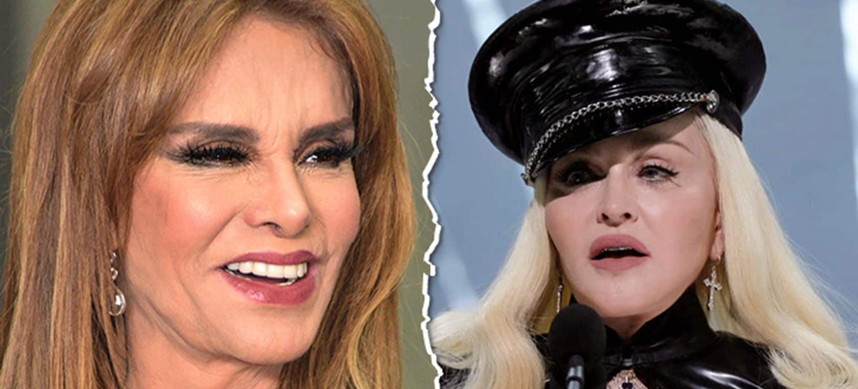 Lucía Méndez insiste que su pelea con Madonna sí sucedió