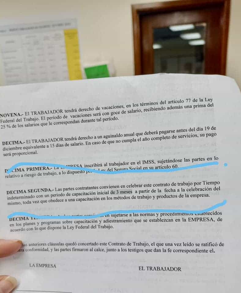 Alista Fujikura recorte obrero 