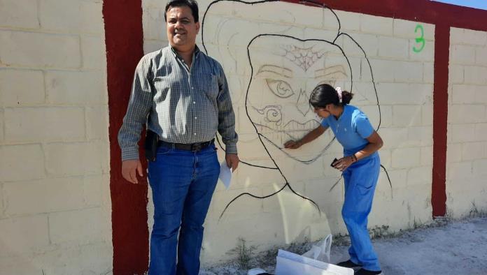 Inician trabajos de pinta de murales