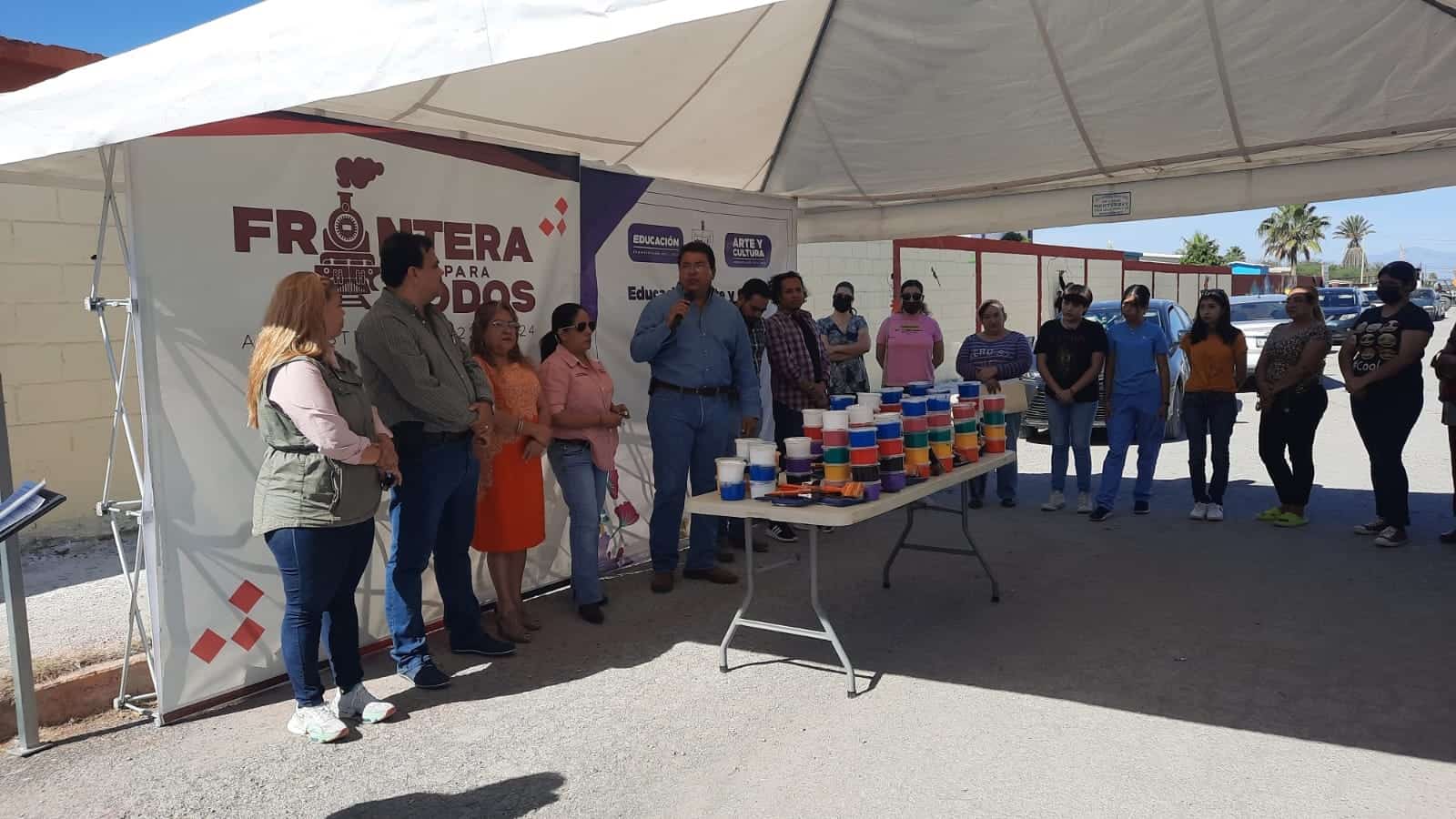 Inician trabajos de pinta de murales
