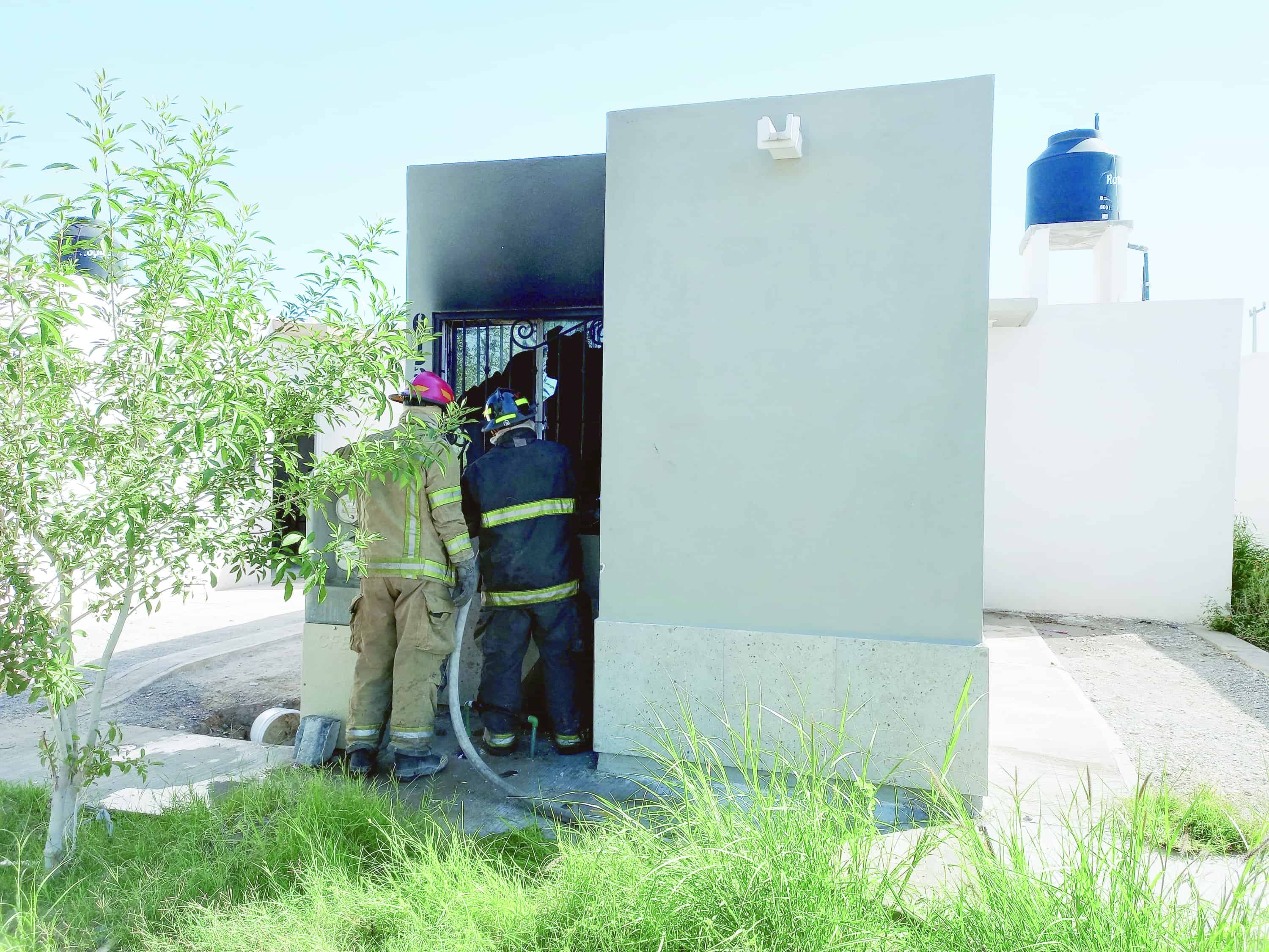 Incendia casa de su vecina 