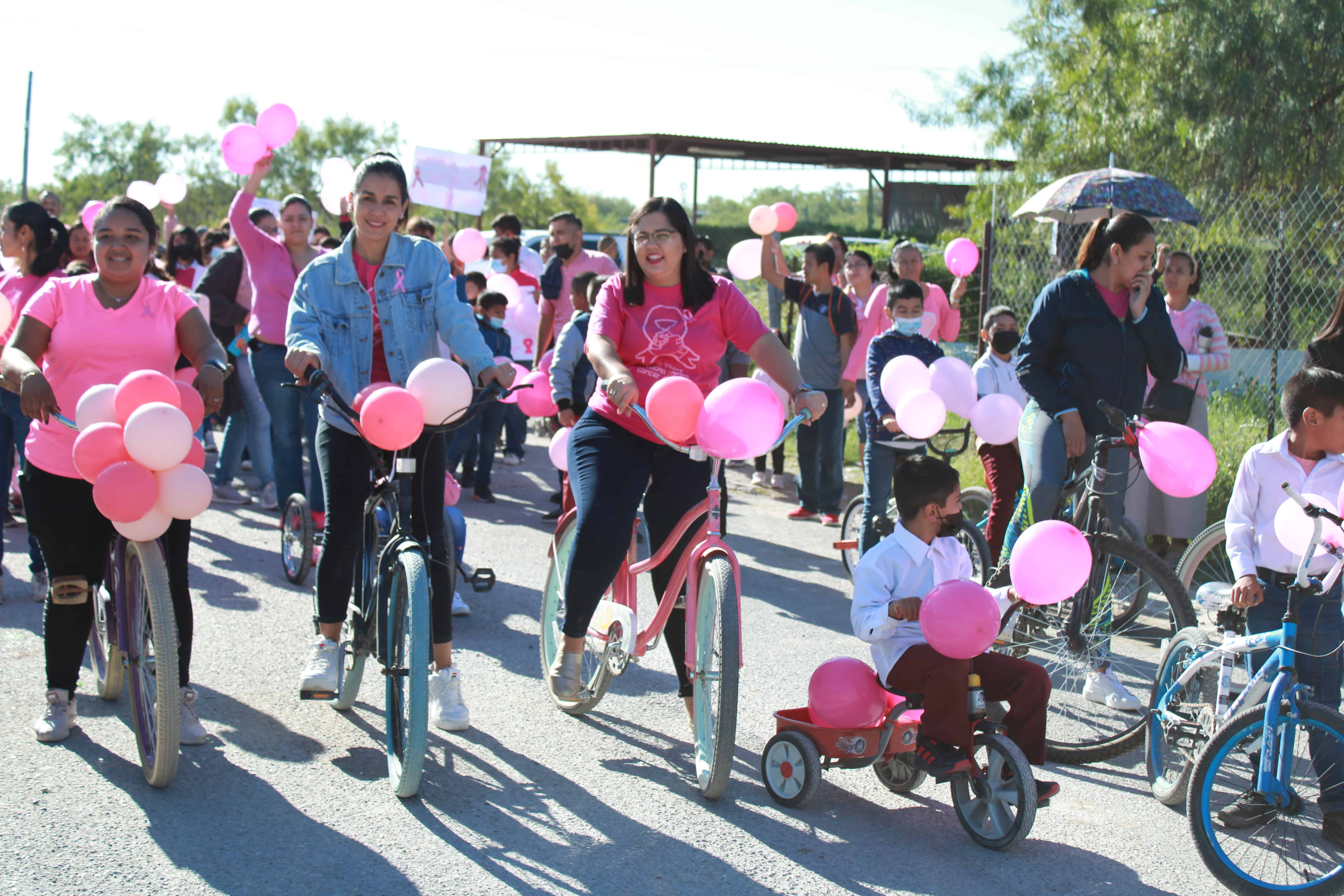 Realizan rodada contra el cáncer 