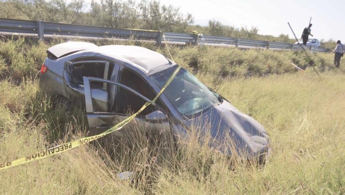 Fuera de peligro heridos en volcadura