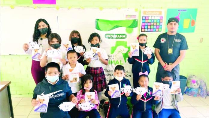 Fomentan escuelas el bienestar animal 