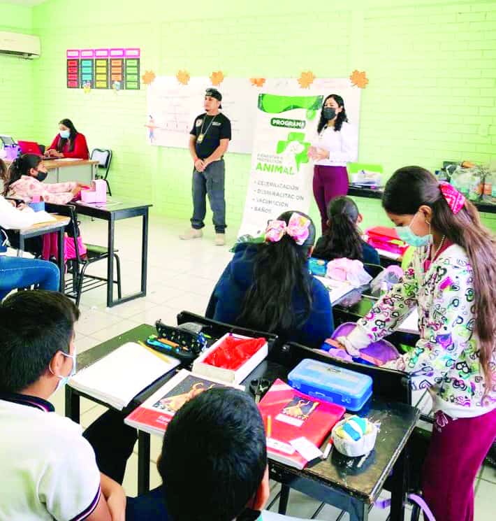 Fomentan escuelas el bienestar animal 