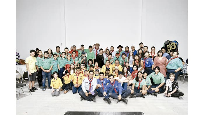 Celebran 50 Aniversario Scouts grupo 4 Nahui