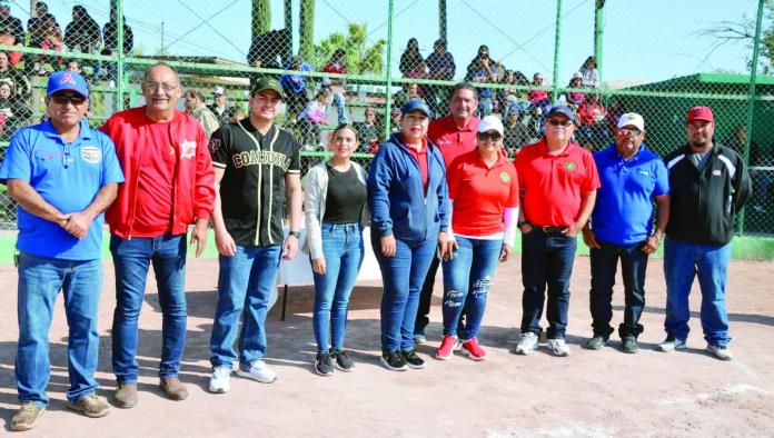 Inician liga de beisbol