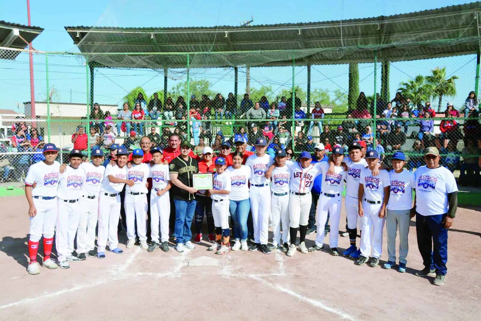 Inician liga de beisbol