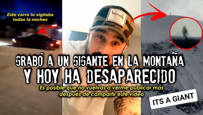 Andrew Dawson compartió video ¿Fue Silenciado por descubrir a un supuesto gigante?