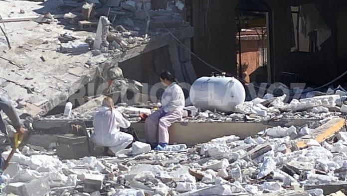 Explota taquería en plaza comercial de Saltillo