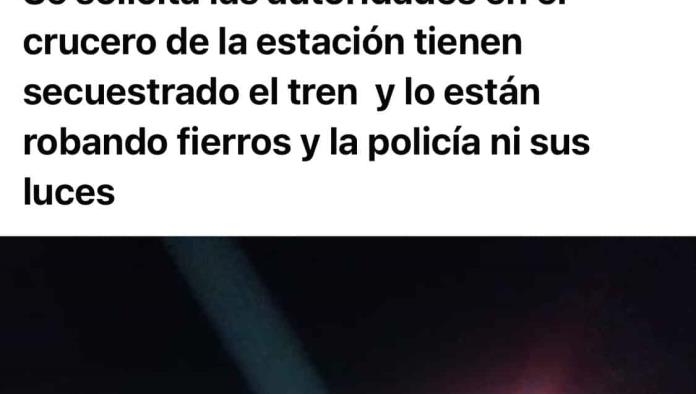 Secuestro del tren fue falsa alarma