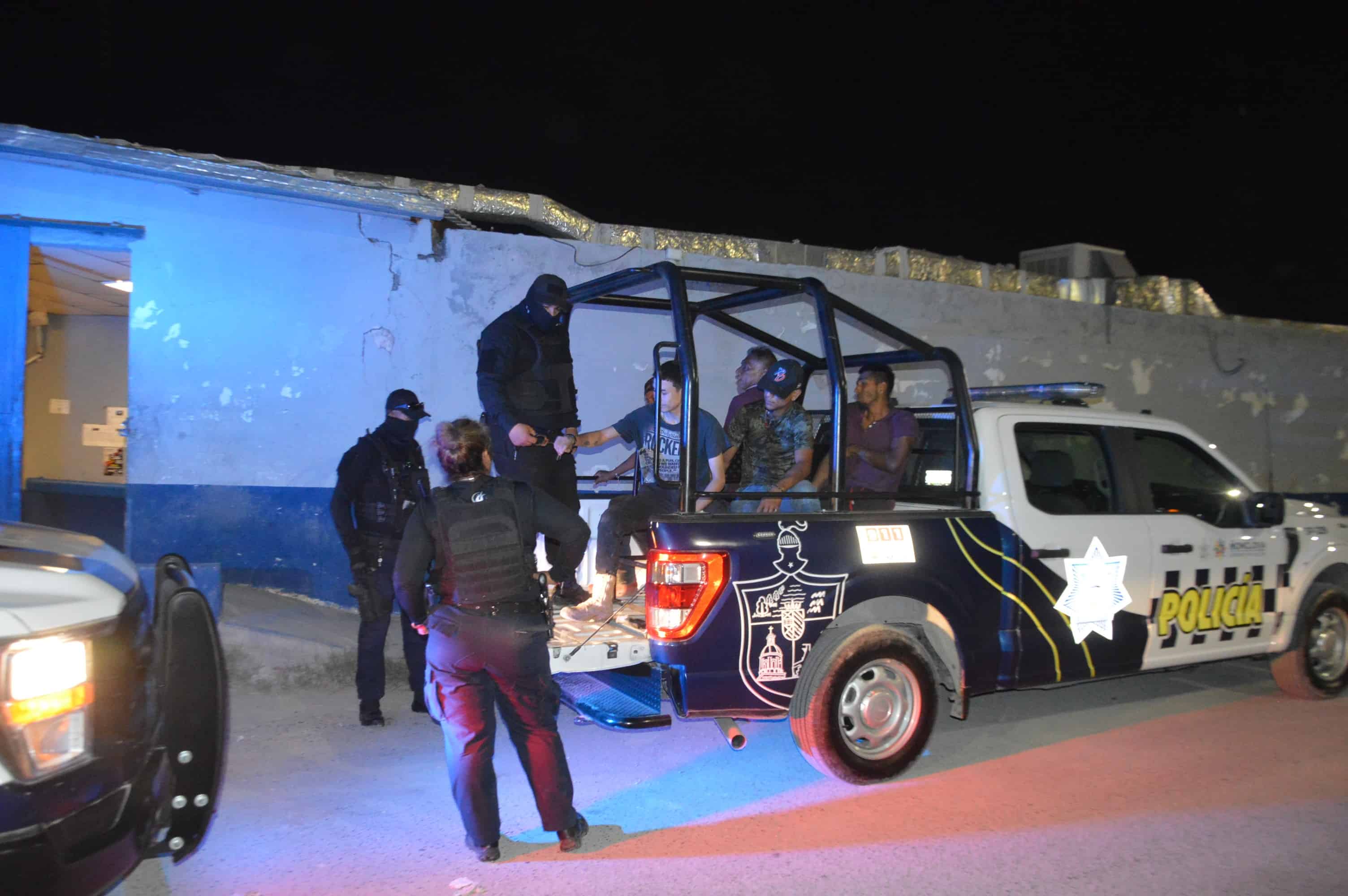 Arrestan a 7 en ‘barrido’