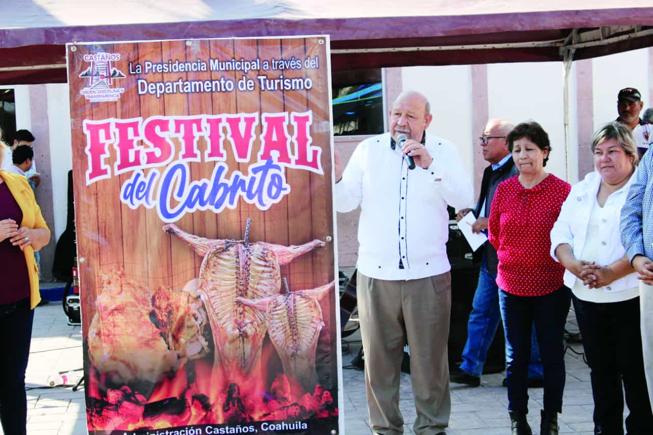 Realiza Castaños el Festival del Cabrito