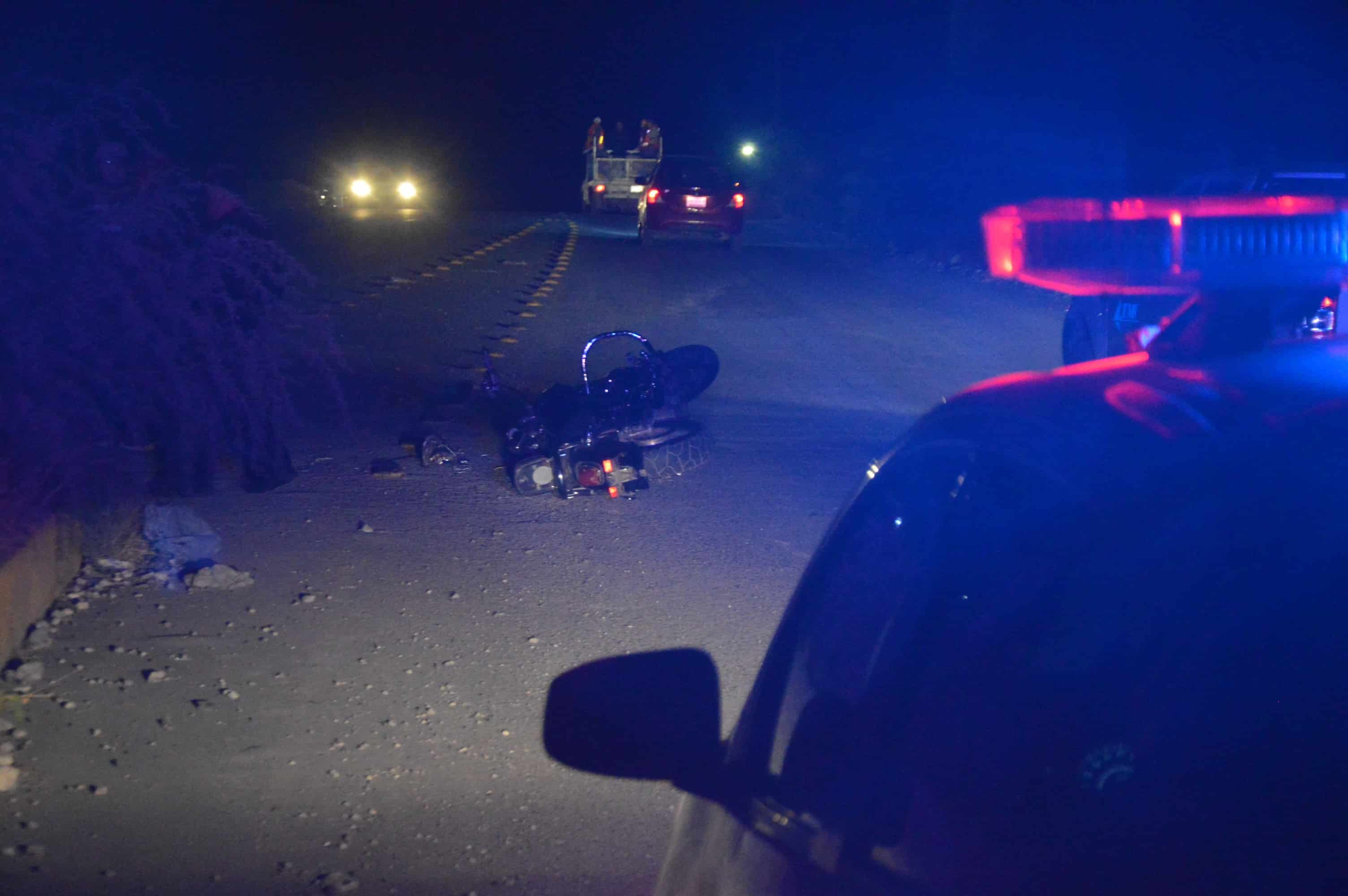 Embiste a motociclista