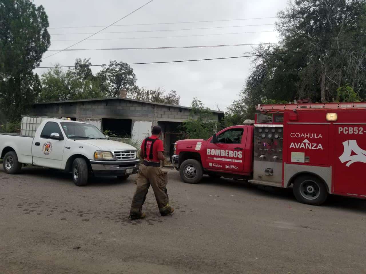 Incendia Vivienda en Palaú