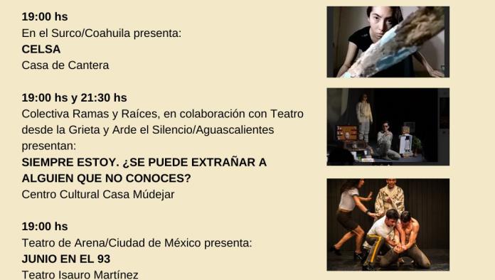 Promueven Muestra Nacional de Teatro