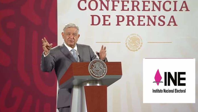 “Me dejo de llamar Andrés Manuel, si la gente no quiere que se reduzca presupuesto del INE