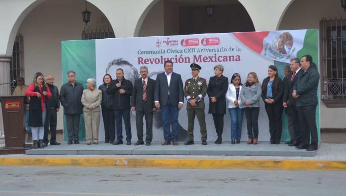 Conmemora Frontera la Revolución