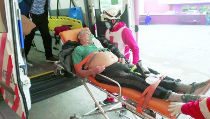 Salvan a abuelito de morir intoxicado
