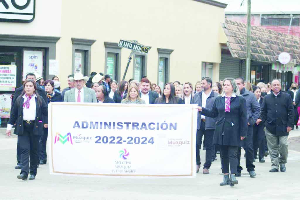 Celebró Múzquiz 112 Aniversario de la revolución