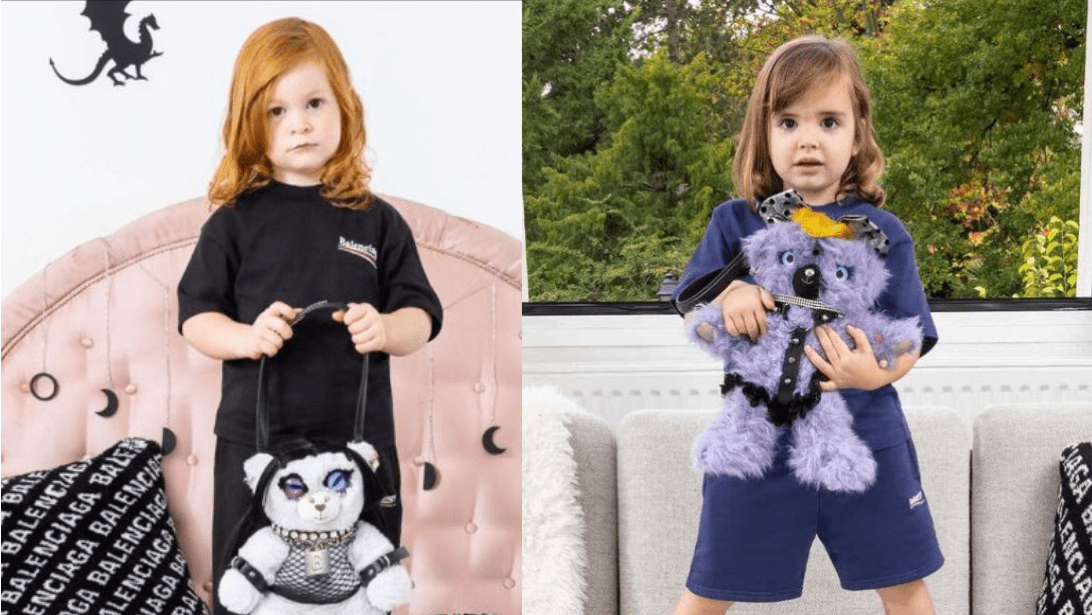 Balenciaga: Niños con bondage, sad0masoquismo y p0rno en su nueva campaña