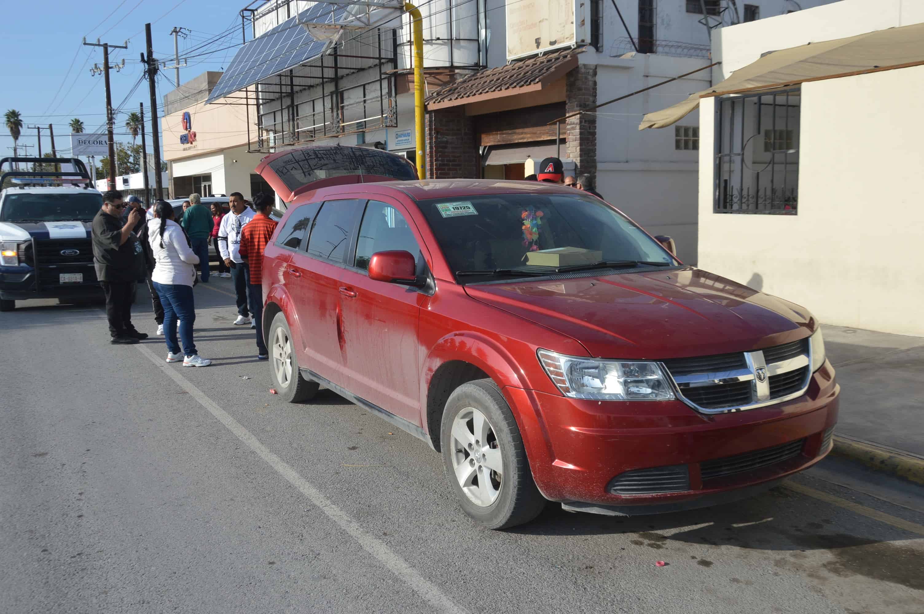 Causa accidente fuera de capilla