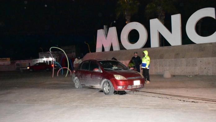 ‘Trepa’ auto a placita
