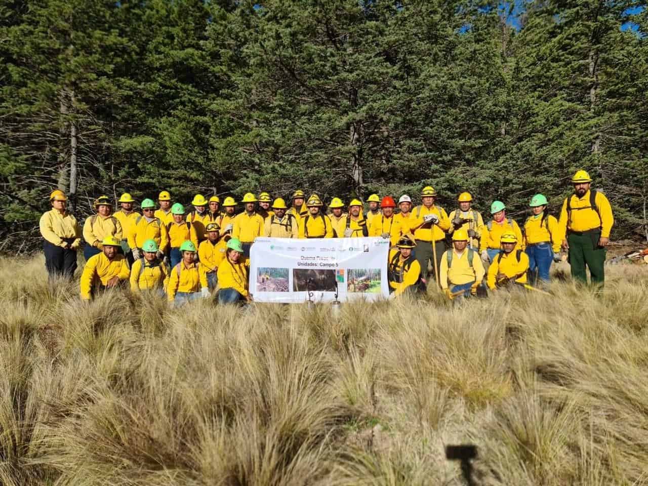 Realizan quema de Madera en Sabinas