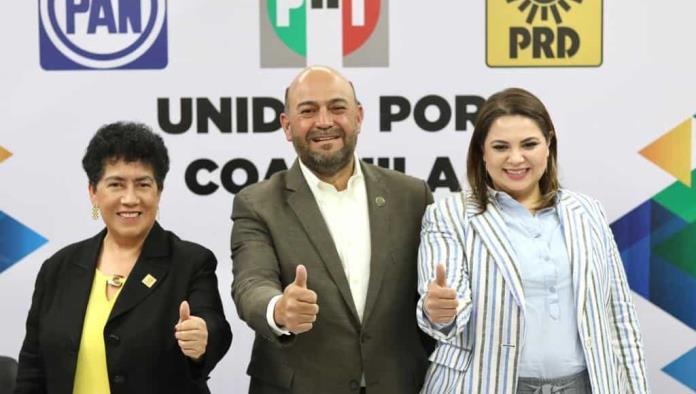 PAN, PRI y PRD en unidad por Coahuila