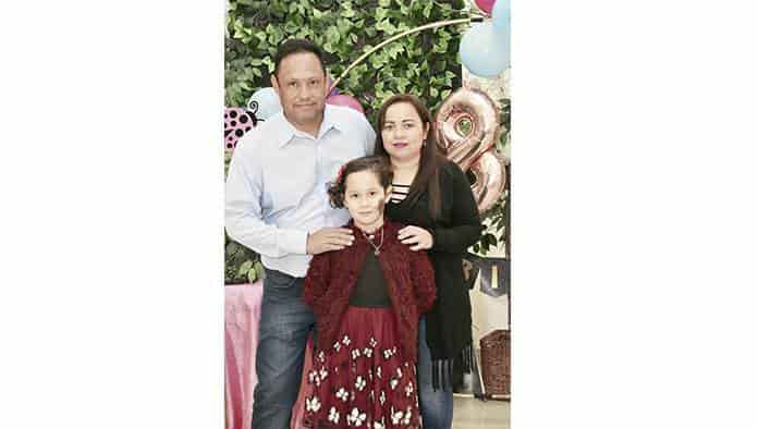 Camila cumple 8 años