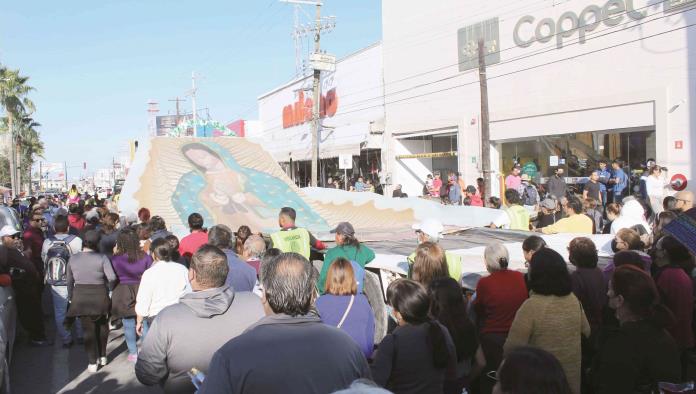 Acuden miles a peregrinación Guadalupana