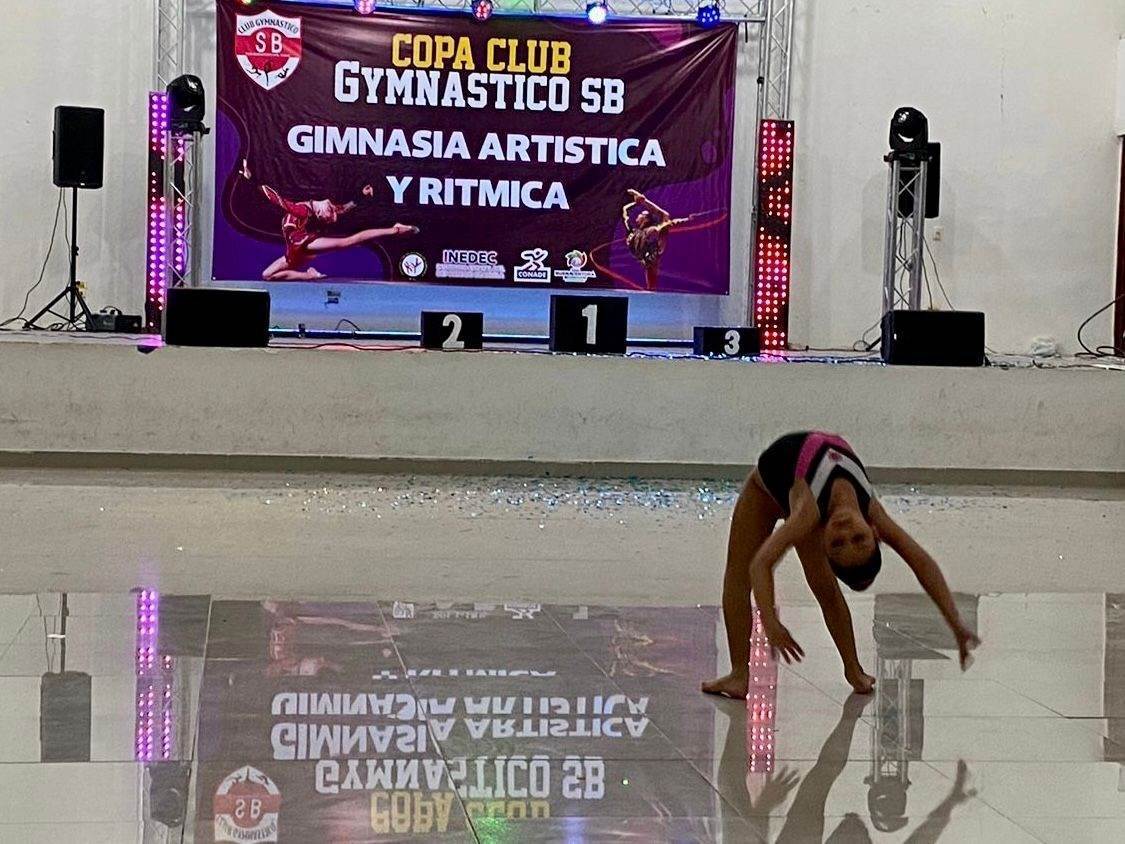 Apoyará Hugo a niñas Gimnastas 