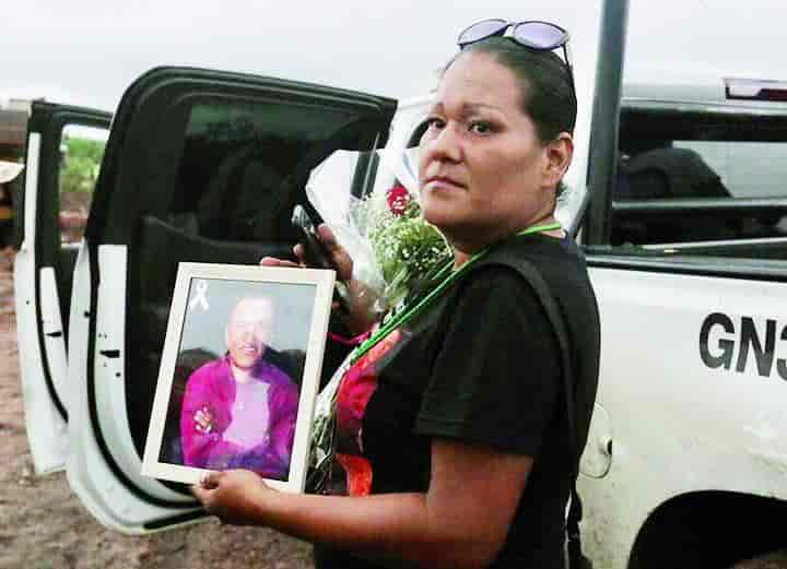Martha Huerta concubina de Sergio Cruz.