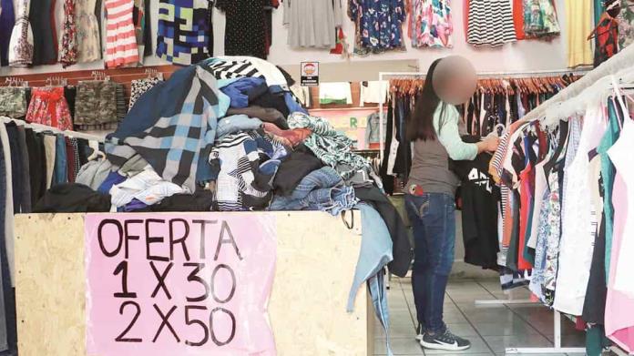 Se dispara en Monclova venta de ropa de segunda