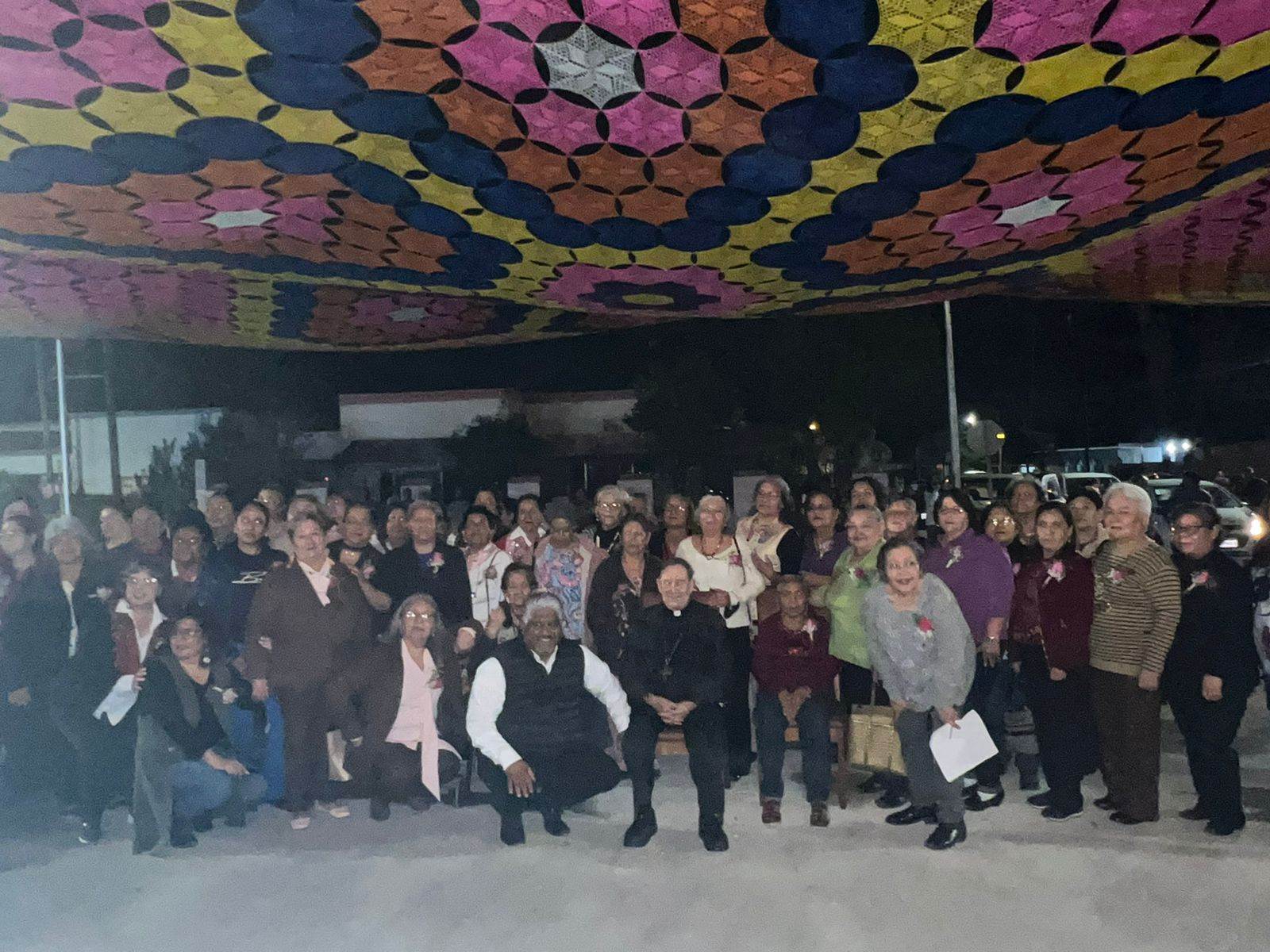 Inauguran tejido Guadalupano