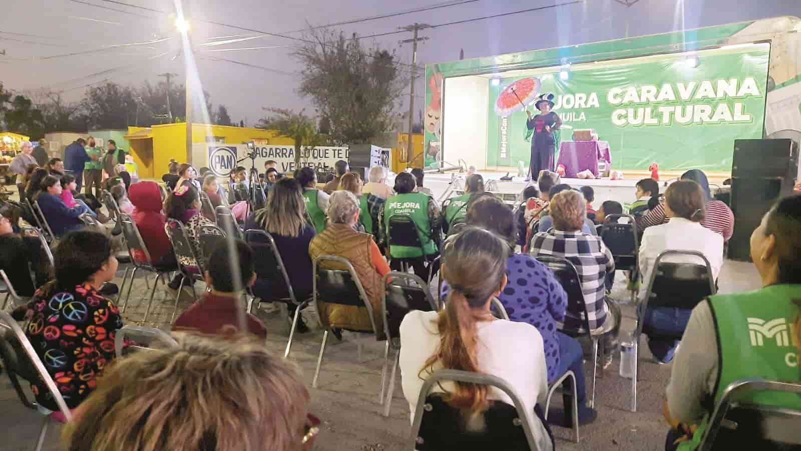Caravana Mejora deleita sabinenses
