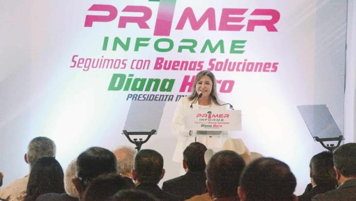 Presenta Diana Haro,Informe de Soluciones
