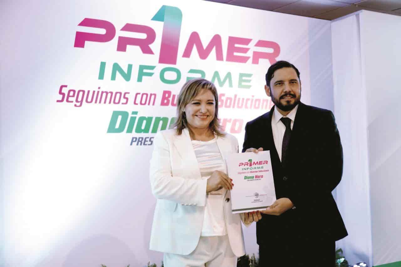 Presenta Diana Haro,Informe de Soluciones
