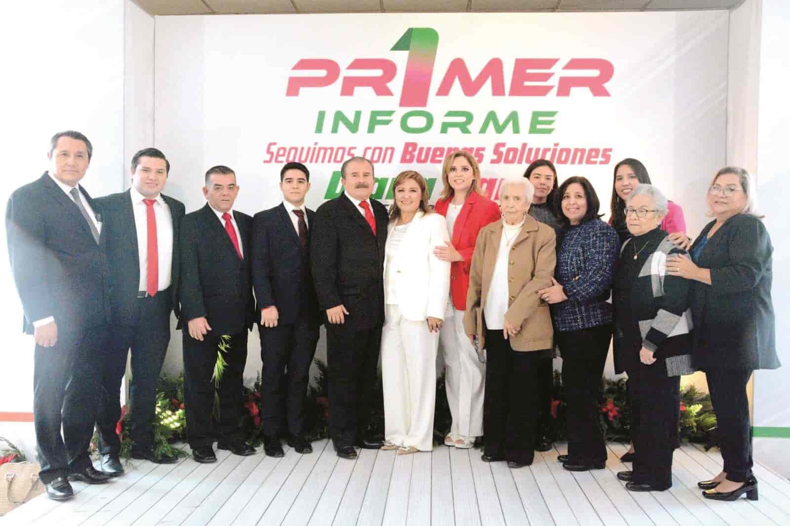 Presenta Diana Haro,Informe de Soluciones