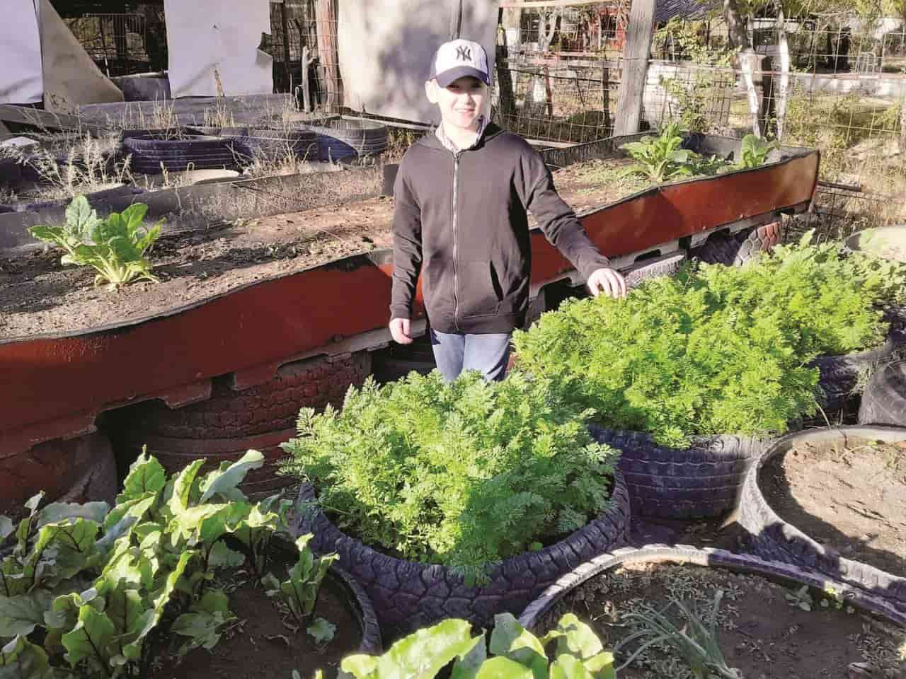 Favorecen lluvias Huertos Familiares