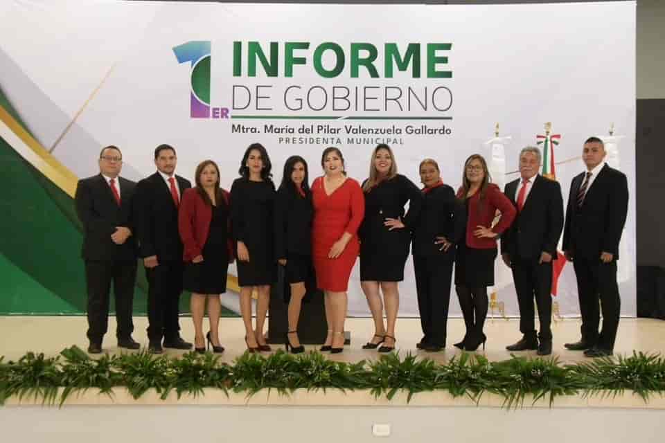 Rinde Pily Valenzuela Gallardo su primer informe de gobierno 