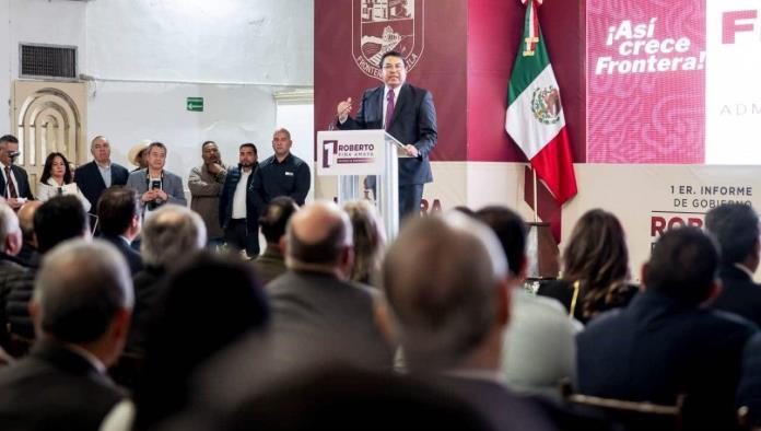 Presenta Piña, Primer Informe