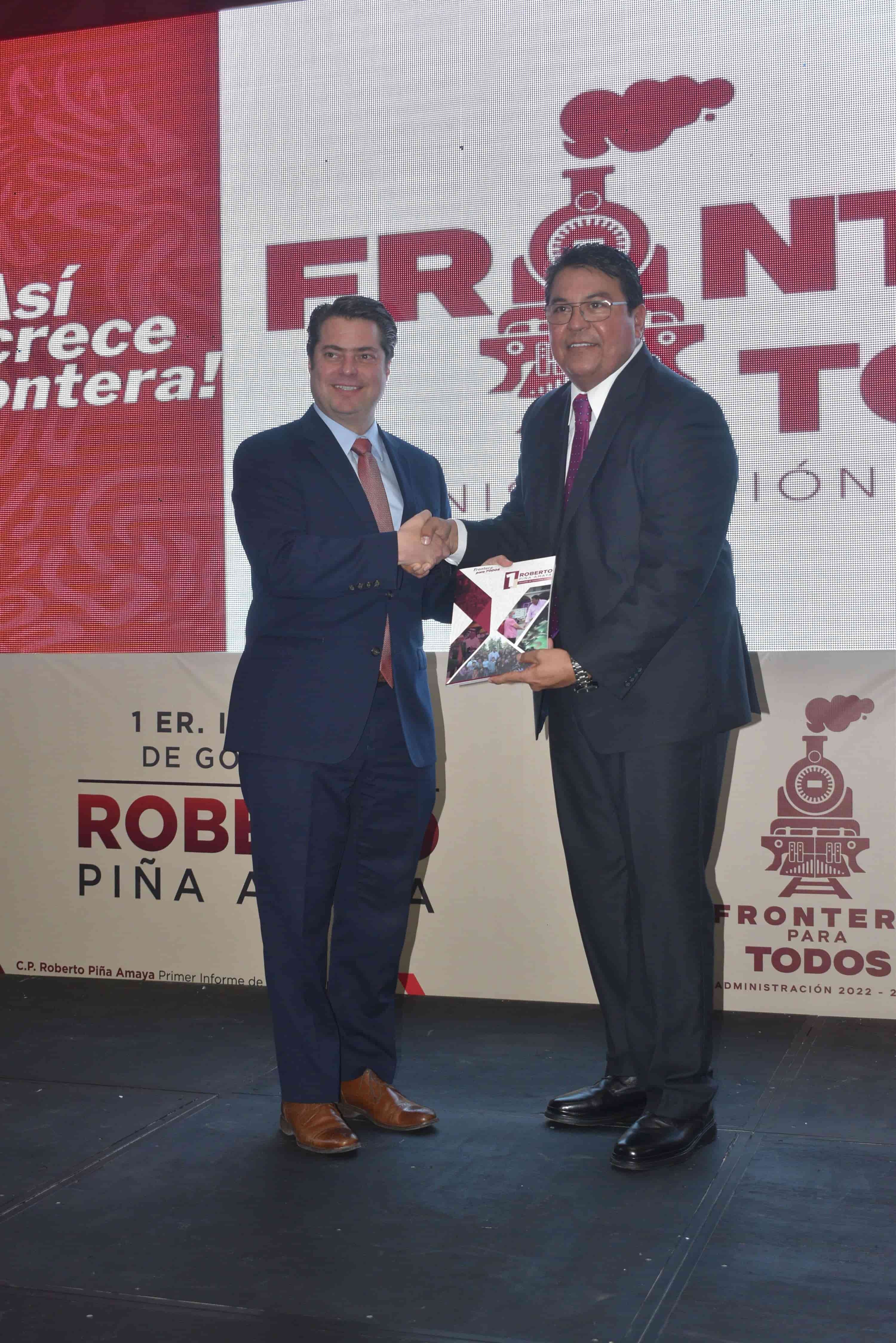 Presenta Piña, Primer Informe