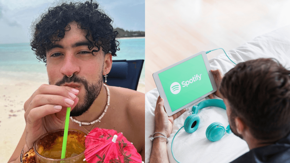 Bad Bunny es el artista más escuchado en Spotify México 2022