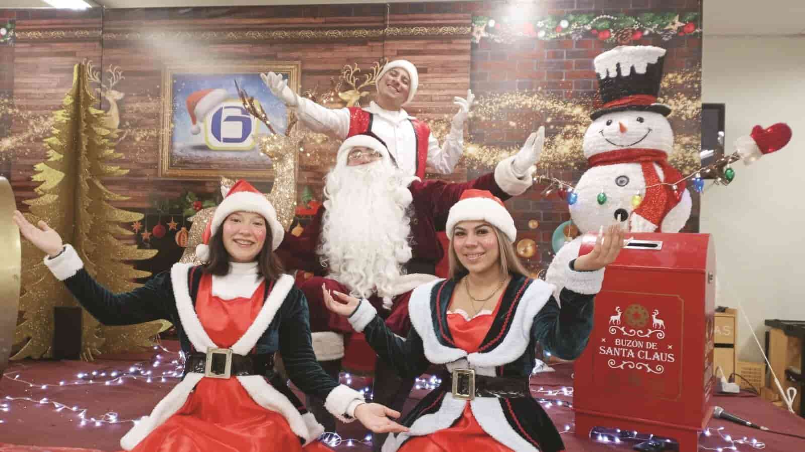 Llega Santa Claus a Súper Gutiérrez