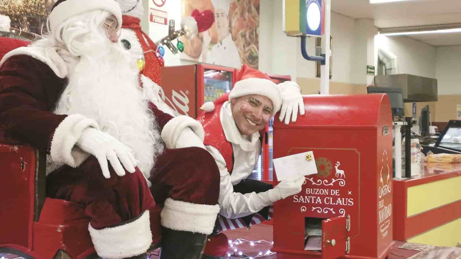 Llega Santa Claus a Súper Gutiérrez